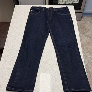 Men's Dark Blue Levi’s 505 W34 L30 Straight leg Jeans